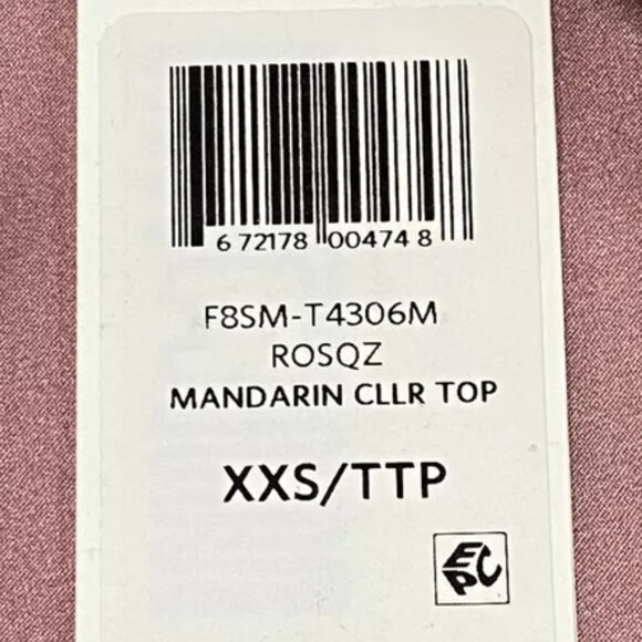 NWT EILEEN FISHER Rose Quartz Stretch Silk Charmeuse Loose Top XXS Blouse Cami - Picture 7 of 8